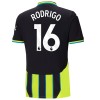 Officiële Voetbalshirt Manchester City Rodrigo 16 Uit 2024-25 - Heren